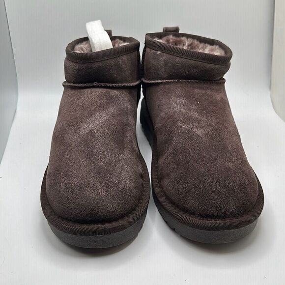 CUSHIONAIRE Women's pull on boot 8 CHOCOLATE - Picture 2 of 7